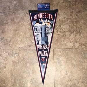 Minnesota Twins Morneau & Mauer Baseball Pennant
